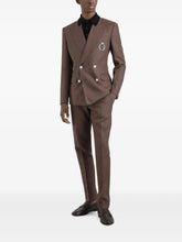 pressed crease trousers
